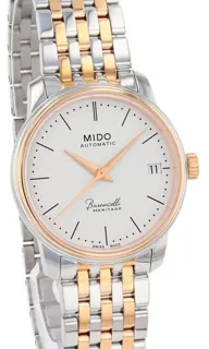 Mido Baroncelli M027.207.22.010.00 33mm Stainless steel White