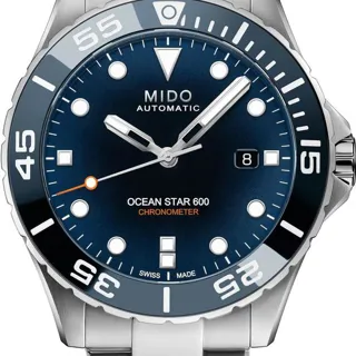 Mido Ocean Star M026.608.11.041.01 44mm Stainless steel Blue