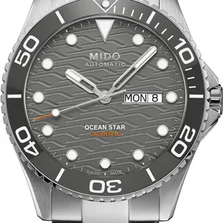 Mido Ocean Star M042.430.11.081.00 43mm Stainless steel Gray