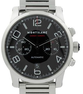 Montblanc TimeWalker 7069 Stainless steel Black 2009 | Dealer