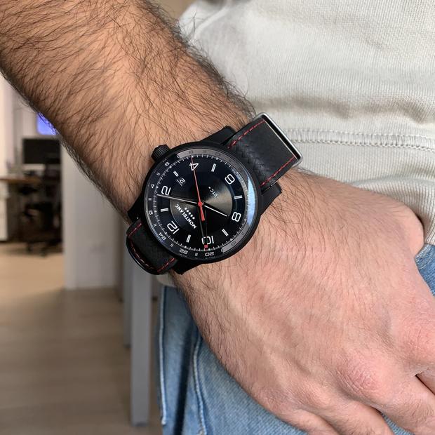 Montblanc TimeWalker 115360 UTC) Stainless steel Black 1650