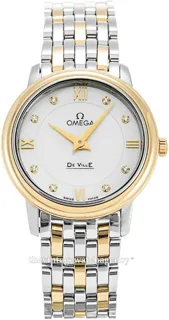 Omega De Ville 424.20.27.60.55.001 Yellow gold White