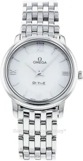 Omega De Ville Prestige 424.10.27.60.05.001 Stainless steel White