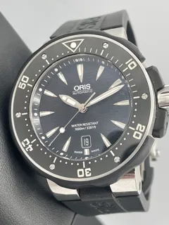 Oris ProDiver 01 733 7646 7154-07 4 26 49mm Titanium Black