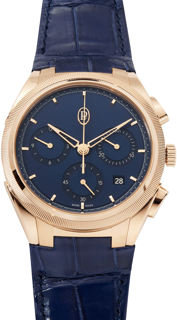 Parmigiani Fleurier Tonda PF Chronograph PFC915-2020001-300182 42mm Rose gold Blue