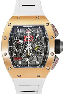 Richard Mille RM 011 RM011RG/TI 50mm Rose gold Skeletonized