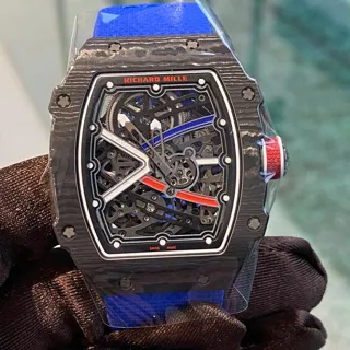 Richard Mille RM 67 RM67-02 38.5mm Carbon fiber Skeletonized