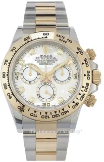 Rolex Daytona 116503-0007 Yellow gold and Stainless steel White