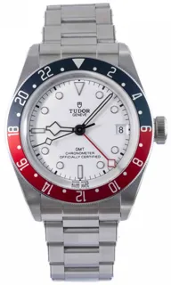 Tudor Black Bay GMT 79830RB Stainless steel White