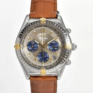 Breitling Windrider B30012 37.5mm Yellow gold and Stainless steel Champagne