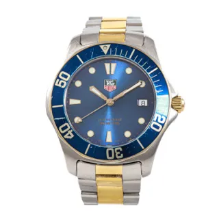 TAG Heuer Aquaracer WAB1120 38mm Stainless steel Blue