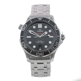 Omega Seamaster Diver 300M 210.30.42.20.01.001 42mm Stainless steel Black