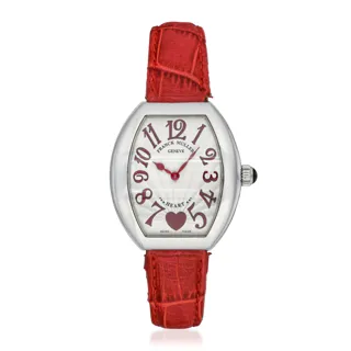 Franck Muller Heart 5002 L QZ C 6H 30mm Stainless steel Silver