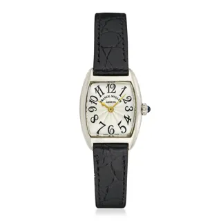 Franck Muller Cintree Curvex 2251QZ 22mm 18k white gold White