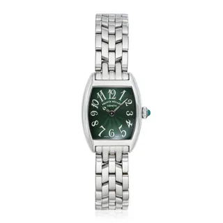 Franck Muller Cintree Curvex 2251QZ 22mm Stainless steel Green