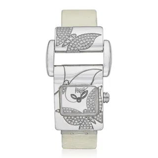 Piaget Protocole P10530 23mm 18k white gold