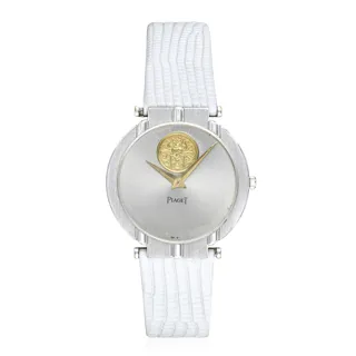 Piaget Polo 5673 31mm 18k white gold Silver and Golden