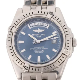 Breitling Headwind A45355 43mm Stainless steel Blue