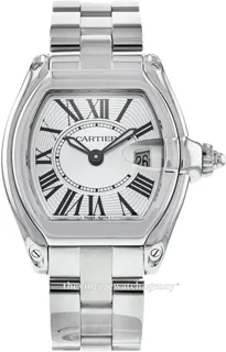 Cartier Roadster W62016V3 33mm Stainless steel Silver