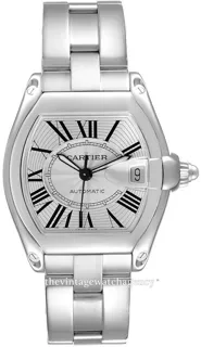 Cartier Roadster W62000V3 (V766710) 38mm Stainless steel Silver