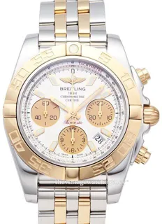 Breitling Chronomat CB014012G713378C Rose gold and Stainless steel Silver