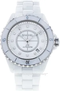 Chanel J12 H5705 38mm White ceramic White