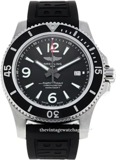 Breitling Superocean A17367D71B1S1 Stainless steel Black