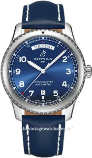 Breitling Aviator 8 A45330101C1X3 Stainless steel Blue