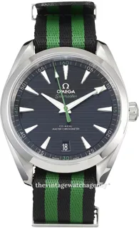 Omega Aqua Terra 220.12.41.21.01.002 Stainless steel Black