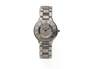 Cartier Must 21 1330 Stainless steel Gray