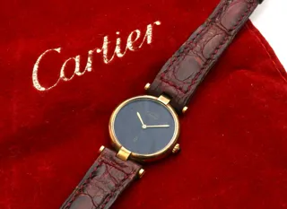 Cartier Must Vermeil Burgundy