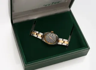 Rolex Datejust 6917 Stainless steel and 18k yellow gold Black