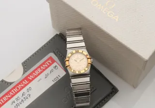 Omega Constellation Stainless steel and Gold-plated Golden