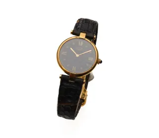 Cartier Vendôme 59003 Vermeil Black