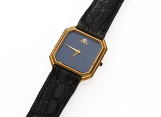 Baume & Mercier 18k yellow gold Black