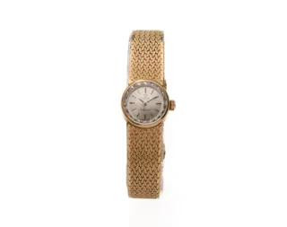 Omega Ladymatic 18k yellow gold Silver