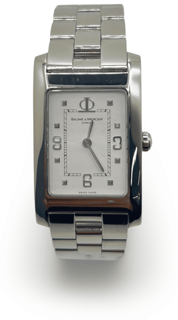 Baume & Mercier Hampton MV045063 24mm Stainless steel White