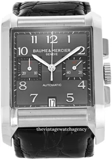 Baume & Mercier Hampton MOA10030 (V766061) 48.5mm Stainless steel Black