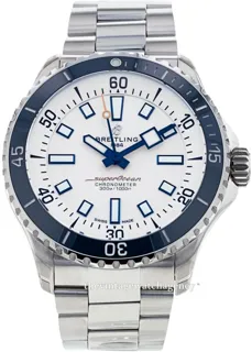 Breitling Superocean A17375E71G1A1 Stainless steel White