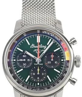 Breitling Top Time AB01762A1L1A1 41mm Stainless steel Green