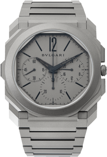 Bulgari Octo Finissimo Chronograph GMT 103068 Titanium Gray