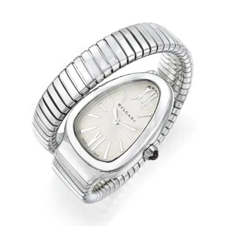 Bulgari Serpenti Tubogas SP35C6551T Stainless steel Silver