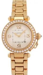 Cartier Pasha 2397 Yellow gold Golden