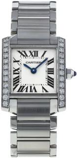 Cartier Tank Française W4TA0008 Stainless steel Silver