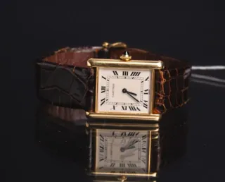 Cartier Tank Yellow gold