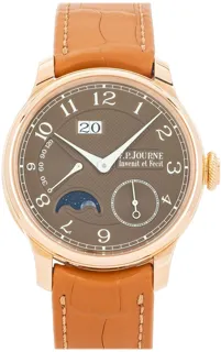 F.P. Journe OCTA LUNE 40mm Rose gold Brown