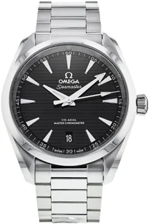 Omega Aqua Terra 220.10.38.20.01.001 Stainless steel Black