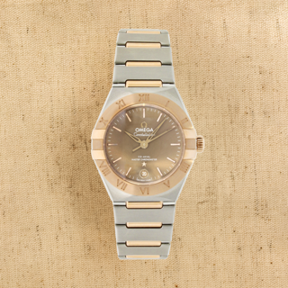 Omega Constellation O13120292013001 Rose gold and Stainless steel Brown