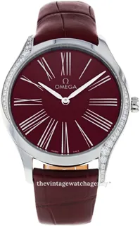 Omega De Ville 428.18.36.60.11.001 Stainless steel Red