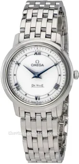 Omega De Ville Prestige 424.10.27.60.04.001 Stainless steel White